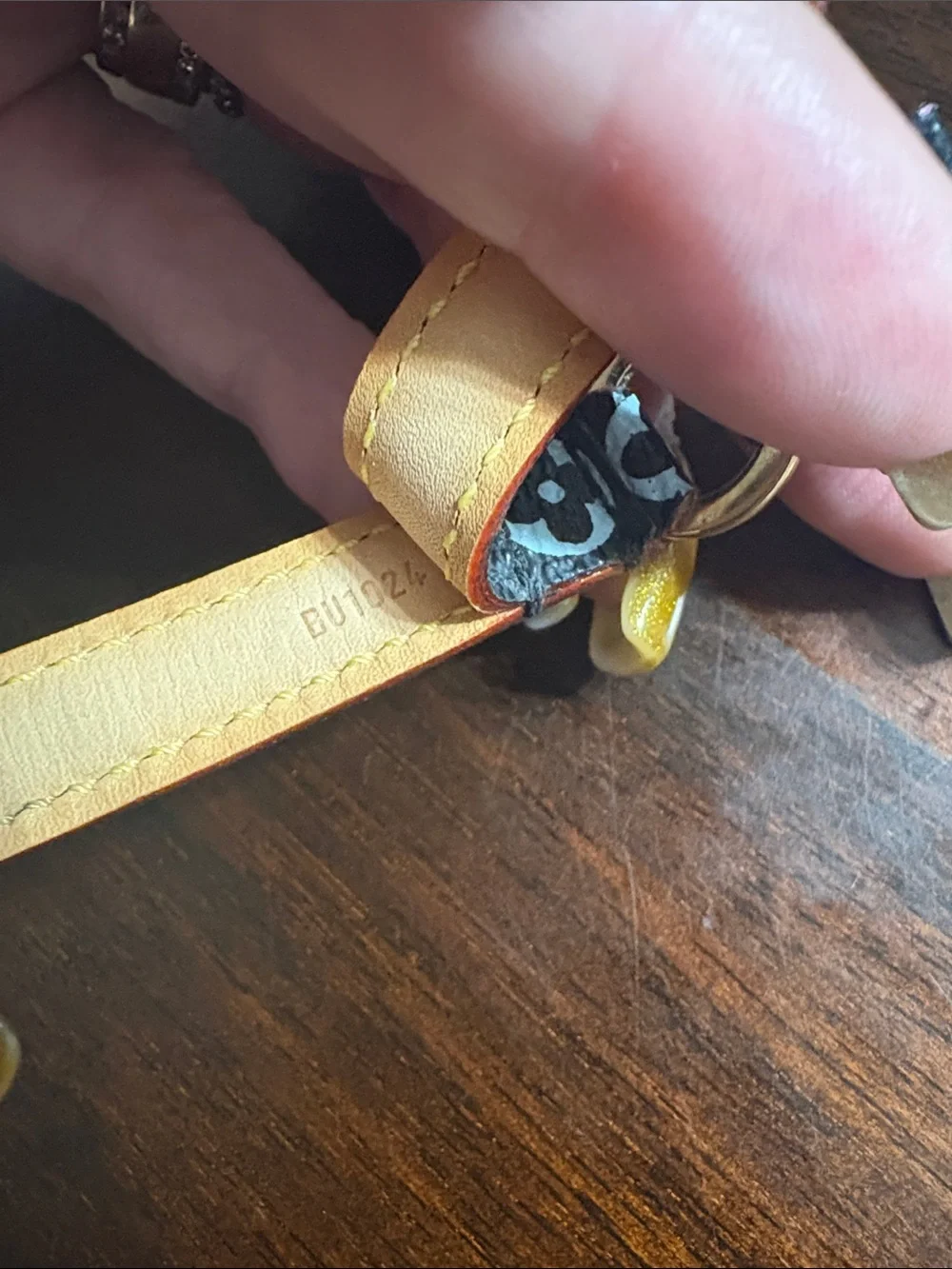 LOUIS VUITTON Dragonne Smartphone Strap